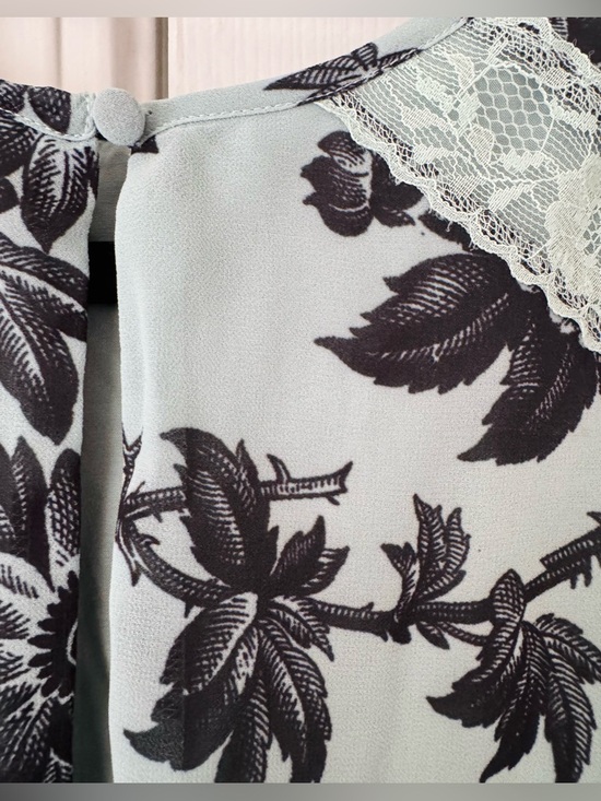 Anthropologie BHLDN Camila Kimono -Sleeve-Chiffon Mini Dress, Size M - Picture 13 of 15